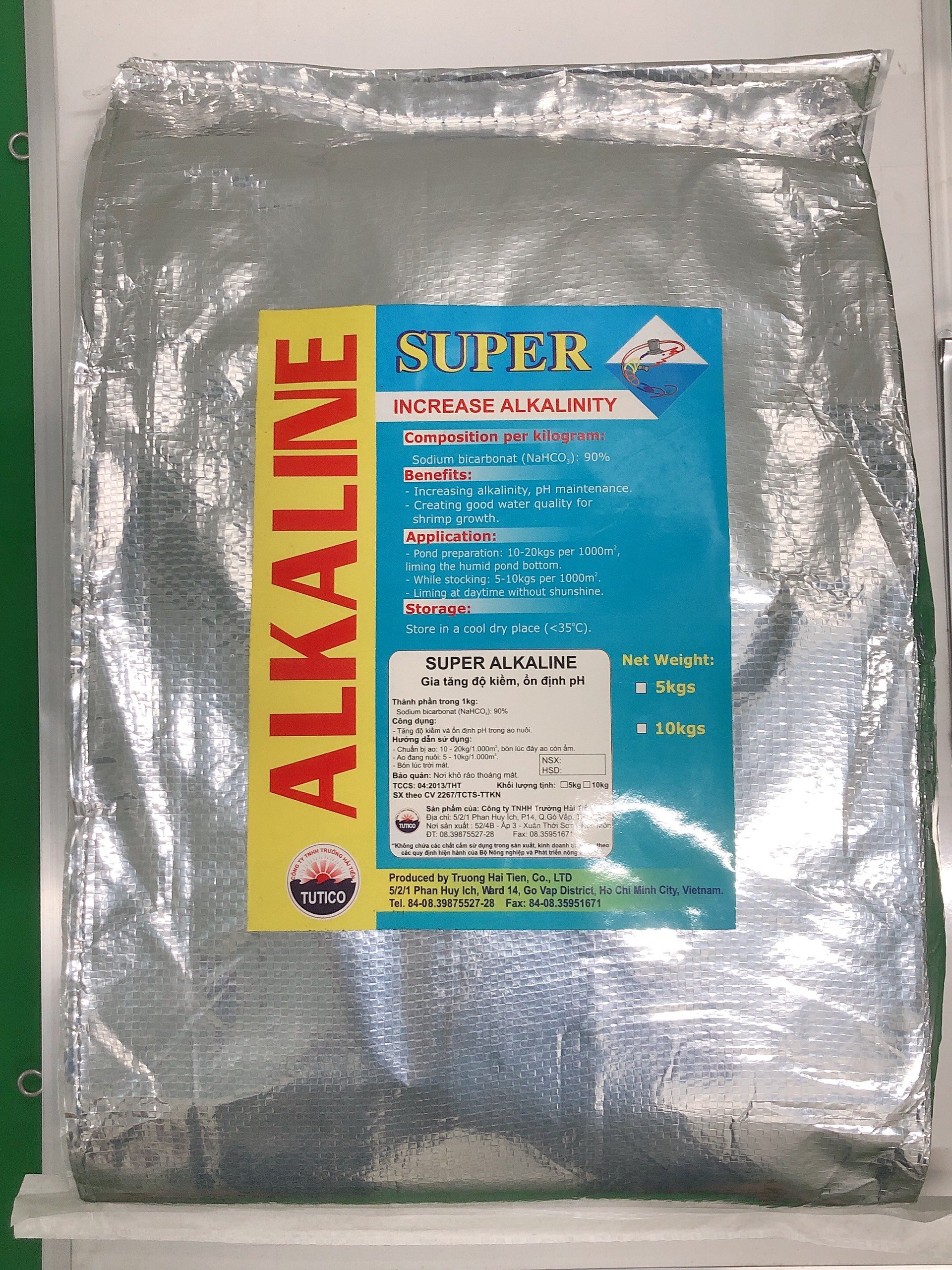 Super alkaline tăng kiềm ổn định pH